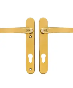 Lever UPVC Multipoint Door Handles - 92mm PZ Sprung 122mm Screw Centres