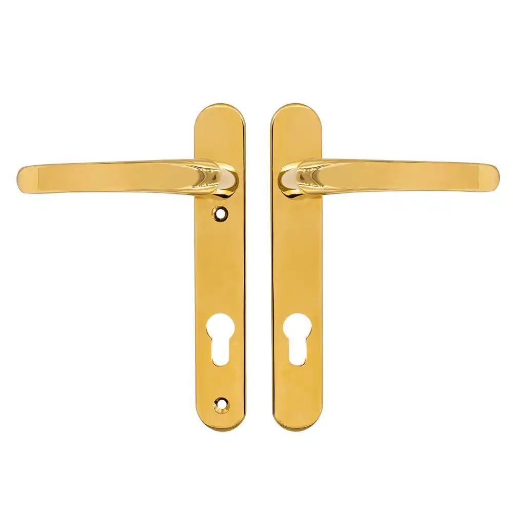 Lever UPVC Multipoint Door Handles - 92mm PZ Sprung 122mm Screw Centres