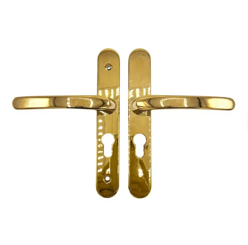 Lever Lever UPVC Multipoint Door Handles - 48mm PZ - Sprung - 160mm Screw Centres