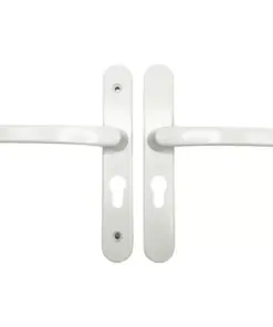 Lever Lever UPVC Multipoint Door Handles - 48mm PZ - Sprung - 160mm Screw Centres