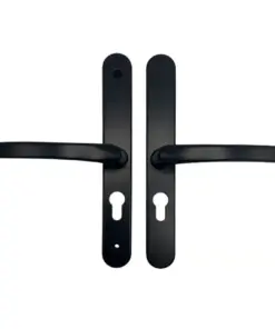 Lever Lever UPVC Multipoint Door Handles - 48mm PZ - Sprung - 200mm Screw Centres