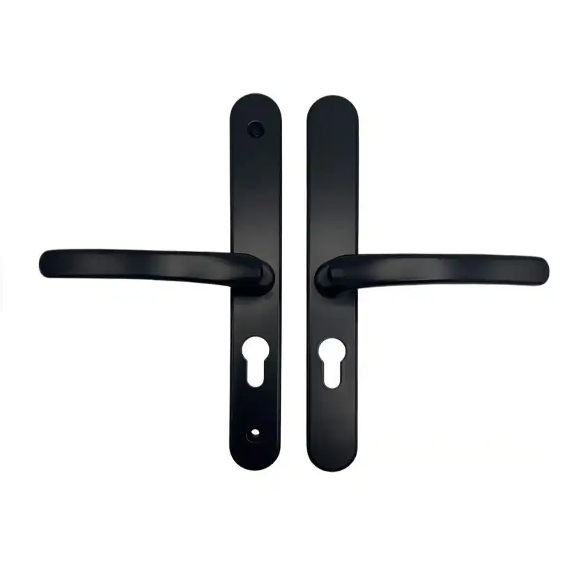 Lever Lever UPVC Multipoint Door Handles - 48mm PZ - Sprung - 200mm Screw Centres