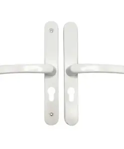 Lever Lever UPVC Multipoint Door Handles - 48mm PZ - Sprung - 200mm Screw Centres