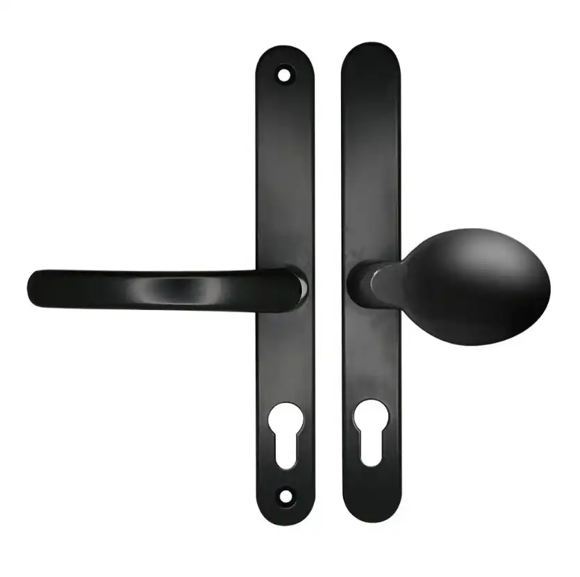 Lever Moveable Pad UPVC Multipoint Door Handles - 68mm PZ Sprung 215mm Screw Centres