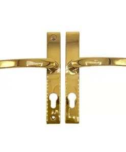 Lever UPVC Multipoint Door Handles - 70mm PZ - Sprung - 180mm Screw Centres - 7mm Follower