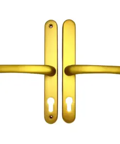 Lever Lever UPVC Multipoint Door Handles - 70mm PZ Sprung 215mm Screw Centres