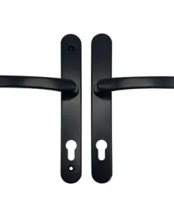 Lever UPVC Multipoint Door Handles - 92mm PZ - Sprung - 200mm Screw Centres