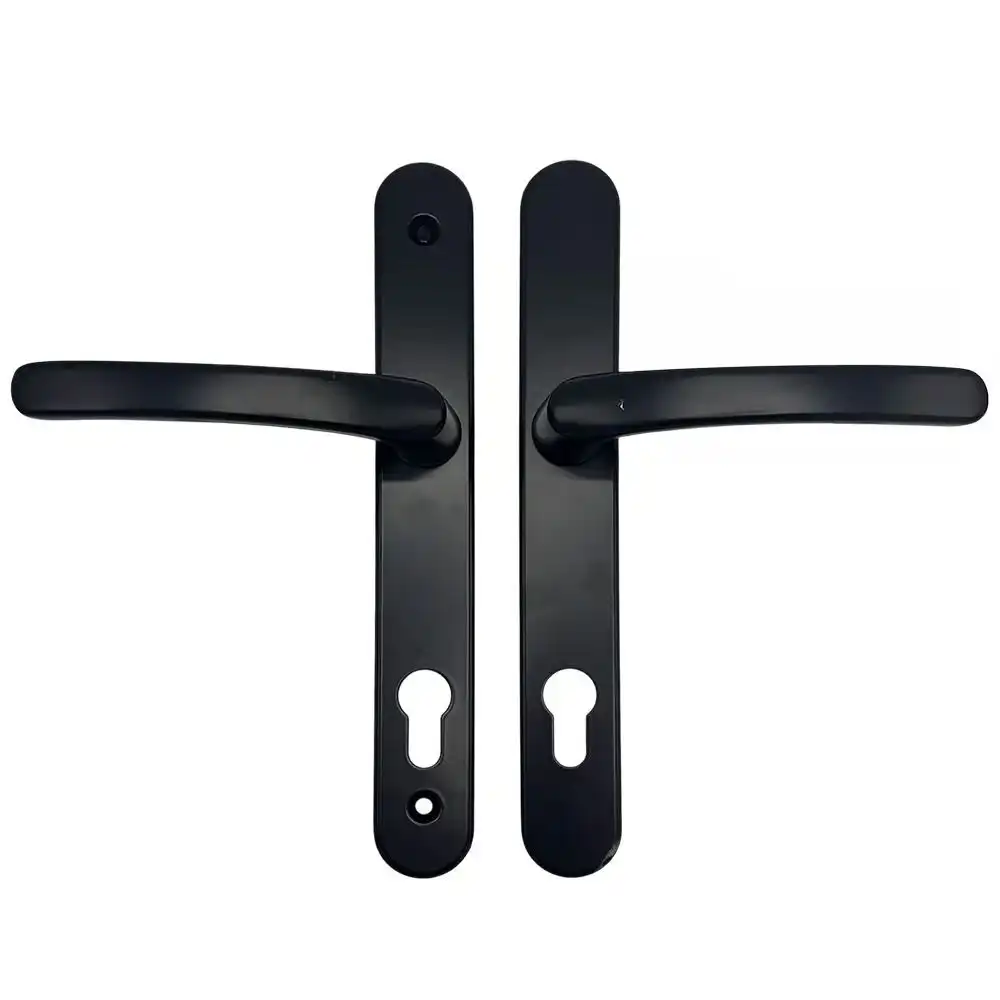 Lever UPVC Multipoint Door Handles - 92mm PZ - Sprung - 200mm Screw Centres