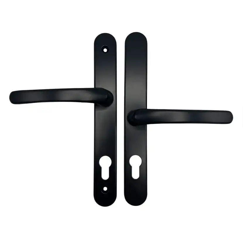 Lever Multipoint Door Handles 92/62mm PZ - Sprung - 200mm Screw Centres