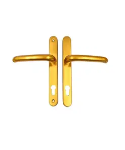 DDA/EA Compliant Lever Lever UPVC Multipoint Door Handles - 92mm PZ Sprung 210mm Screw Centres