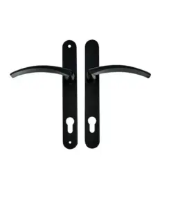 Traditional Style Lever Lever UPVC Multipoint Door Handles - 92mm PZ Sprung 210mm Screw Centres