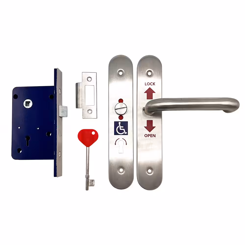 Reversible Disabled Bathroom Lockset (Radar Type)