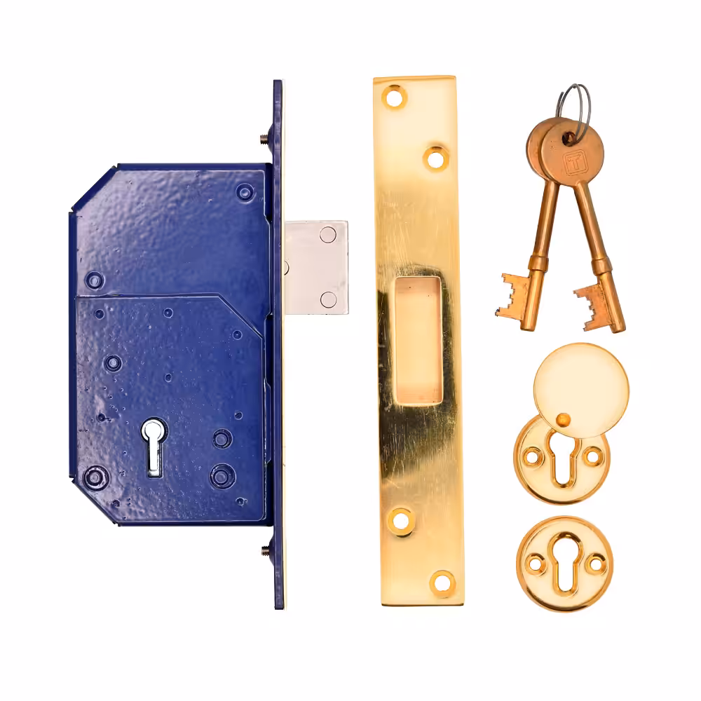 British Standard Retro Fit 5 Lever Upright Mortice Deadlock