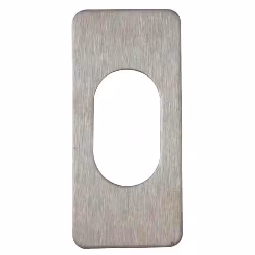 Small Oval Stick On Escutcheon