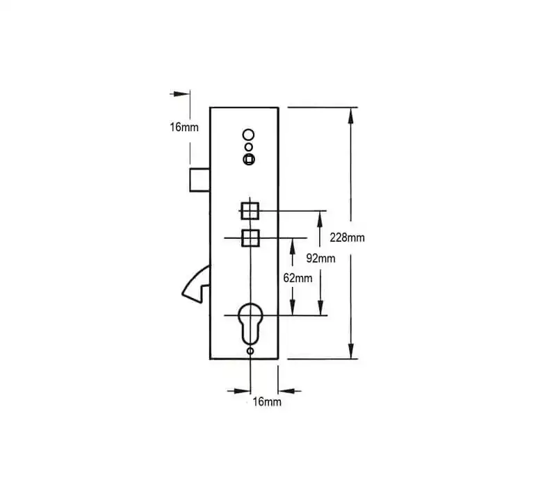 Collection Hookbolt Mulitpoint Gearbox - Lift Lever or Double Spindle