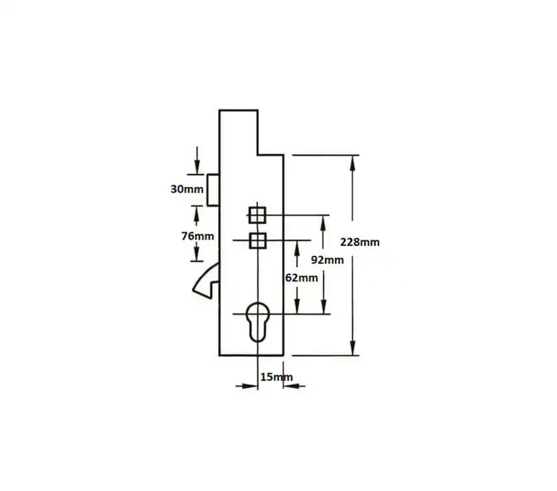 Collection Multipoint Gearbox - Lift lever or Double Spindle