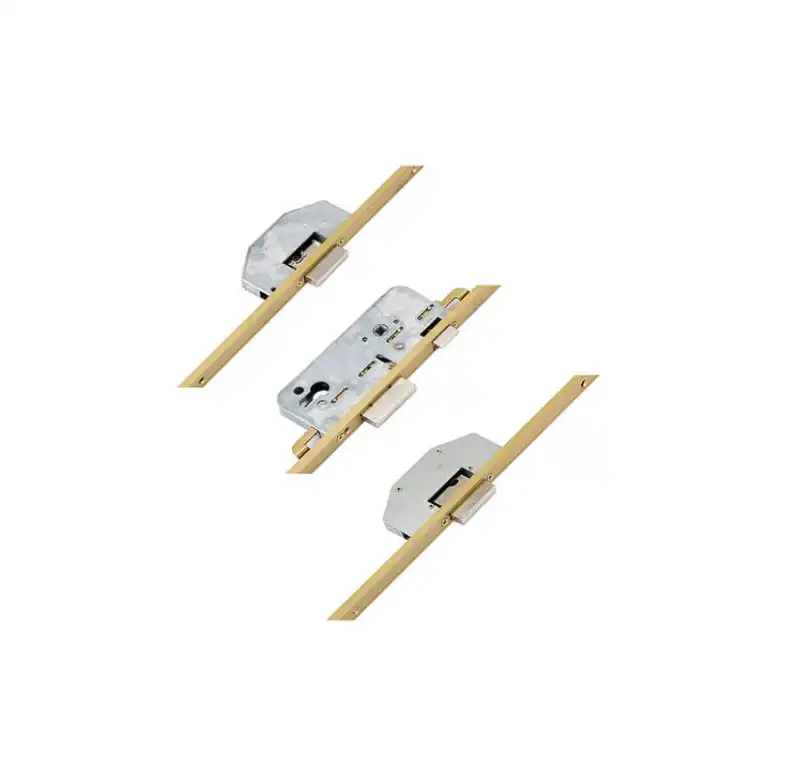 Latch 3 Deadbolts Key Wind Operated Multipoint Door Lock