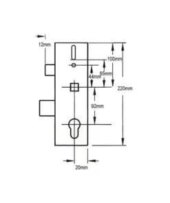 Multipoint Gearbox - Lift Lever or Split Spindle
