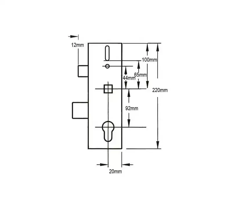 MK 1 Multipoint Gearbox - Lift Lever or Split Spindle Winlock