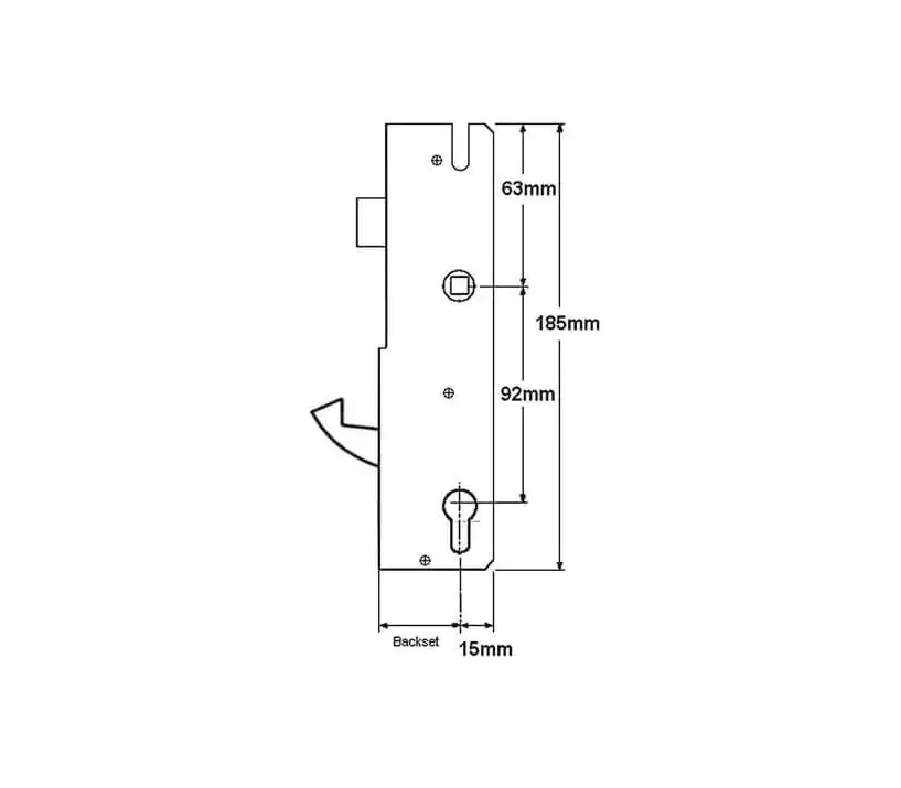 Scorpion Genuine Multipoint Gearbox - Lift Lever or Split Spindle