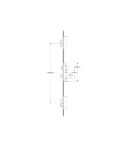 XL Latch 2 Deadbolts 3 Hooks Double Spindle Multipoint Door Lock