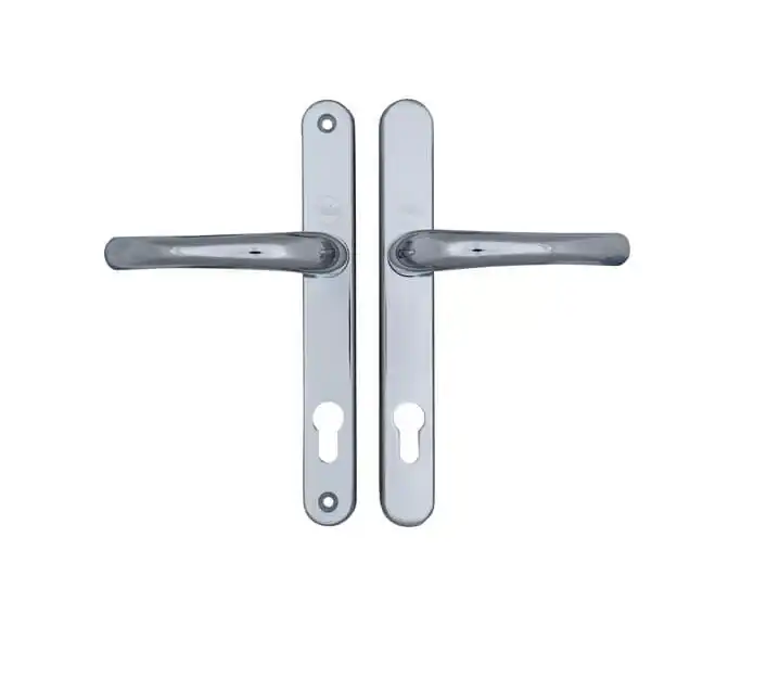 Lever UPVC Multipoint Door Handles - 92mm PZ Sprung 215mm Screw Centres