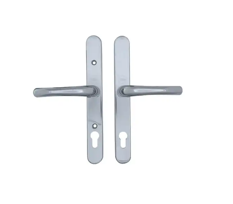 Lever UPVC Multipoint Door Handles - 92mm PZ Sprung 196-252mm Screw Centres 6 Lever UPVC Multipoint Door Handles - 92mm PZ Sprung 196-252mm Screw Centres