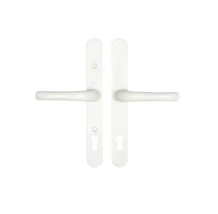 Lever UPVC Multipoint Door Handles - 92mm PZ Sprung 196-252mm Screw Centres