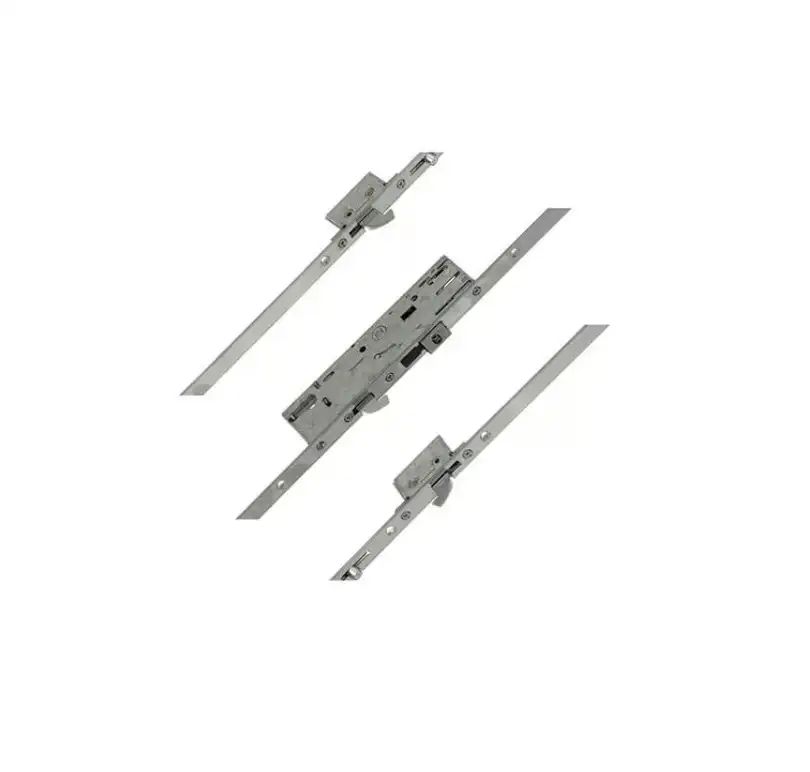 YS170 Latch 3 Hooks 2 Rollers 16mm Square Faceplate Multipoint Door Lock - 2200mm