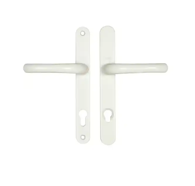 Lever UPVC Multipoint Door Handles - 92mm PZ Sprung 215mm Screw Centres