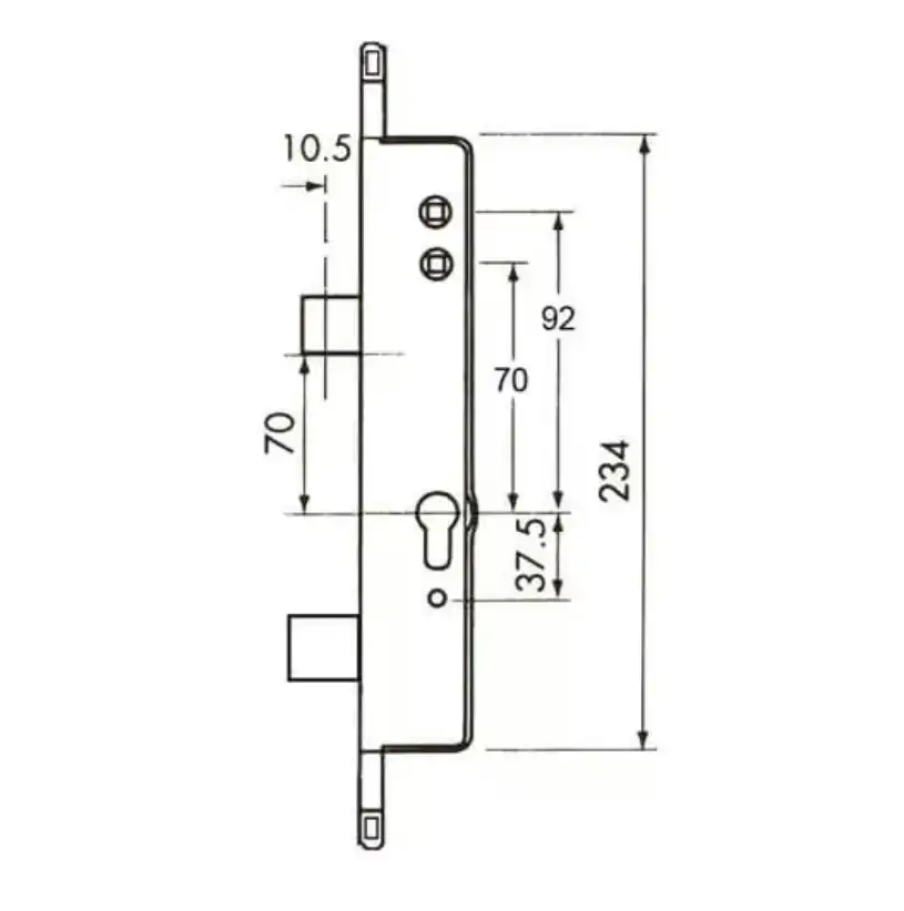 Multipoint Gearbox - Lift Lever or Double Spindle