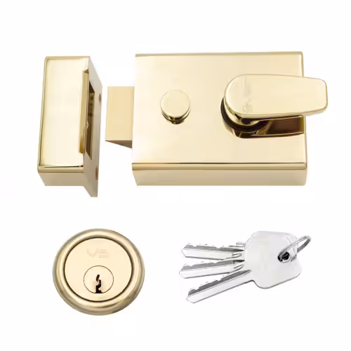Non Dead Locking Cyl Rim Nightlatch 60mm