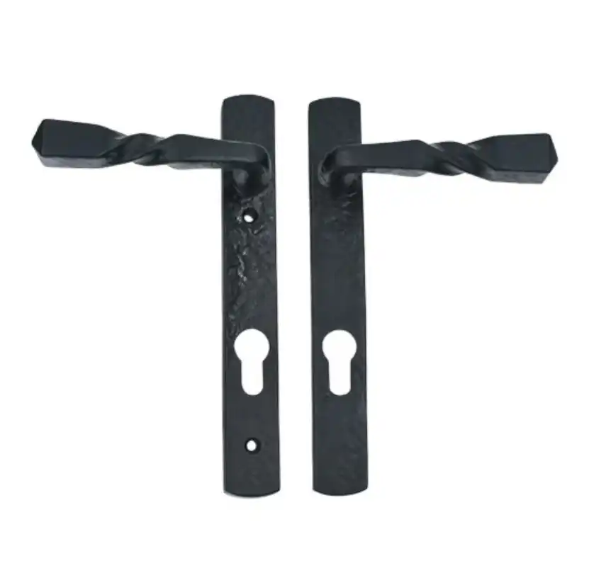 Foxcote Foundries Lever Lever Multipoint Door Handles - 92mm PZ Unsprung 212mm Screw Centres