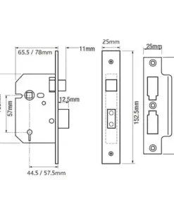 Triad Mini 3D Flag Hinge for UPVC Doors