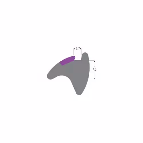 R3360 Purple Wedge Gasket