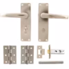 Aluminium Door Handle, Tubular Latch & Hinge Packs