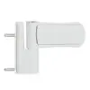 Flag Hinge with Adjustable Step Height